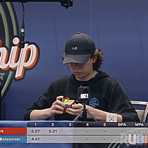 2025 Rubik’s Cube World Championship Final | Tymon Kolasiński 3rd Place #rubikscube #viral #shorts