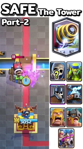 Stop The Sparky Vs Use Goblin 👺 #clashroyale #shorts