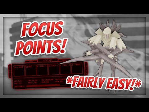 How to get Focus Points Quickly - Best Method! [2021] | Ro-Ghoul | Roblox