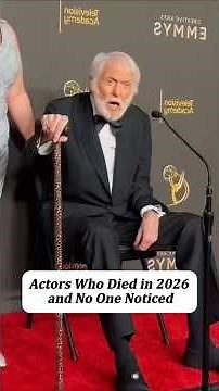 Actors Who Died in 2026 and No One Noticed