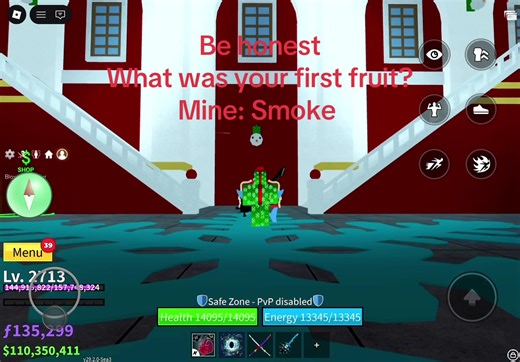 What was your first fruit? #bloxfruits