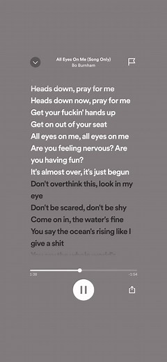 All Eyes on Me - Bo Burnham Lyrics