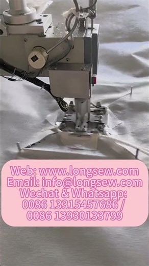 FIBC Top Filling Spout Sewing #fibc #machine #factory #sewingmachine