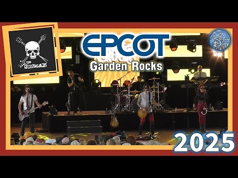 The Hooligans (aka Command Performance) Rock EPCOT Garden Rocks 2025