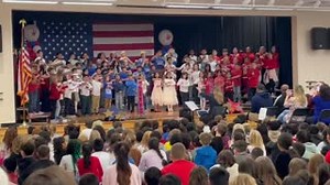 2.5K views · 97 reactions | Ms. Scott and her 3rd graders at John Kerr Elementary School led a beautiful Veterans Day concert last week, including use of American Sign Language (ASL)!  | Winchester Public Schools | Facebook