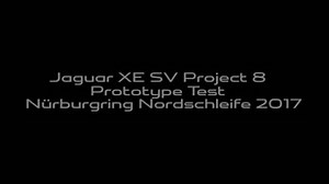 The Jaguar XE Project 8 is the world’s fastest saloon, setting an incredible 7min 21.23sec lap of the Nürburgring, obliterating the previous record for a four door production car. | Jaguar