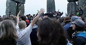 Summer solstice celebrations at Stonehenge