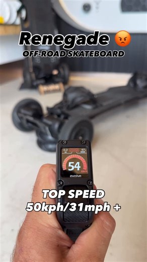 Evolve Skateboards on Instagram: "Renegade off-road Skateboard 😡😮‍💨 . . . . #offroad #skateboard #skate #skating #electric"