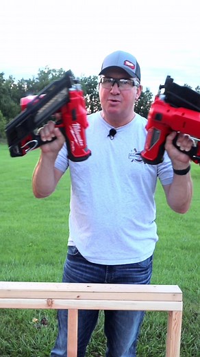 What framing nailer would you choose? The Milwaukee M18 FUEL 21° or the 30°? #Nothingbutheavyduty #milwaukeetool