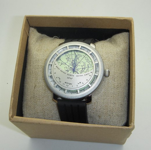 Planisphere Star Map Watch: Night Sky Constellation Timepiece - Etsy