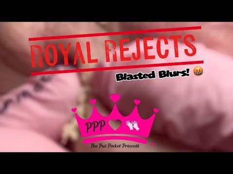 Royal Rejects 👑 | Pimple Popping Fails, Blurry extraction & blackhead footage