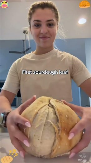 Sourdough bread failed#funnyvideos #usa🇺🇸 #fails #sourdough