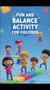 Balance Activity for Children | Improve Focus & Coordination l #physical #physical education #fun