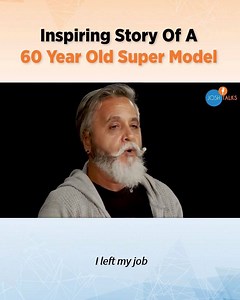 343K views · 222 reactions | Inspiring Story of this 60 year old Super Model will bring tears to your eyes | Josh Talks | Facebook
