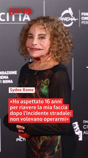 Sydne Rome nasce negli Stati Uniti, ma ventenne diventa una delle attrici più in voga in Italia tra gli anni Settanta e Ottanta. Pupi Avati, Roman Polanski e René Clément la dirigono e recita anche al fianco di David Bowie. Negli anni 2000 è scelta per diverse fiction italiane, tra cui Don Matteo. Poi, nel 2009, l'incidente stradale che stravolge la sua vita. «Ho avuto una paralisi facciale per anni. Per un'attrice significa non lavorare. Solo oggi (dopo 16 anni ndr.) ho potuto fare un intervent