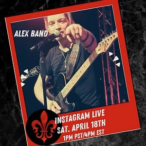I’m going Instagram Live! Never done it before on my own, but I’m ready! 😱 Hope you can join me!! | Alex Band