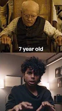 How they aged Brad Pitt in The Curious Case of Benjamin Button.
