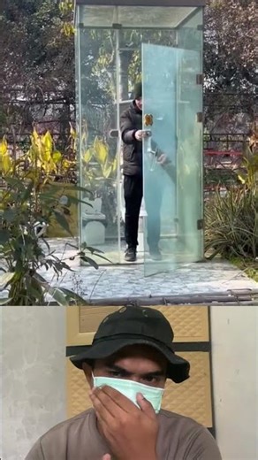 Magic Smart Glass Toilet Privacy