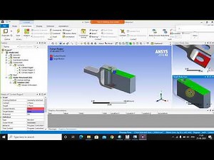 Assembly Analysis in ansys