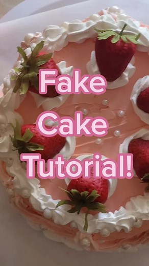 DIY Fake Cake Tutorial for Retro Interior Decor