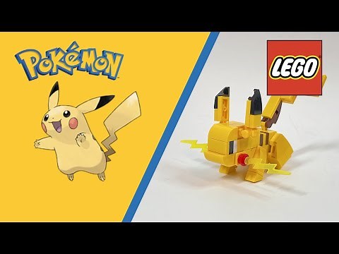 I built Pikachu out of LEGO!