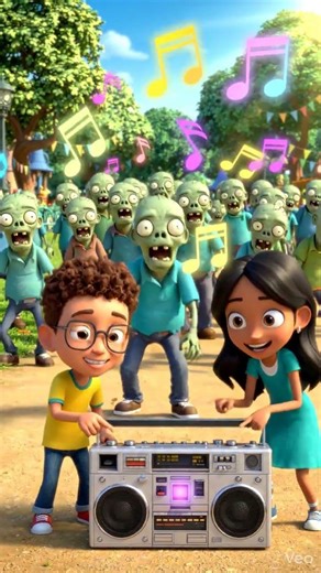 "Battle of the Tunes: Cartoon Classics vs Zombie Nursery Rhymes – Which Will Kids Choose?!"