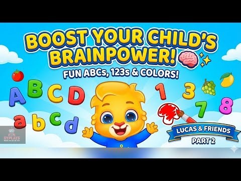 Boost Your Child's Brainpower! Fun ABCs & 123s with Lucas & Friends (Part 2)