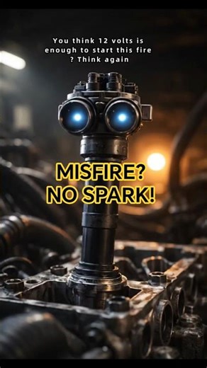 The ignition coil is your engine's lightning bolt! #shorts #pov​ #ignitioncoil , #misfire