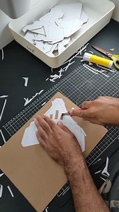 179K views · 35 reactions | Here is the crafting process of darth vader cardboard helmet. The complete walkthrough tutorial is on our Youtube channel. You can check link on my bio. #craft #starwars | KRAF Studio | Facebook