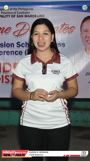 2026 DSPC UPDATE Kalagayan ng mga delegado ng DSPC sa mga billeting schools mula sa iba't ibang distrito. Narito ang balitang hatid ng DepEd San Marcelino Broadcasting Team. Video Courtesy: DepEd San Marcelino "Edukasyon...Respeto...Serbisyong tapat para sa inyo...MARCELINEANS!" #SerbisyongSORIA #TatakERS | San Marcelino Public Information Office