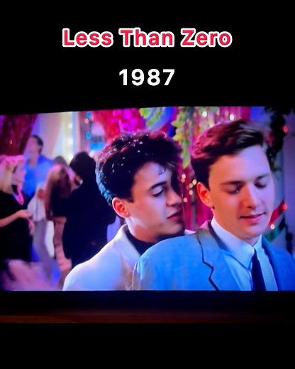 1.3M views · 17K reactions | ‘Less Than Zero’ released in theaters 38 years ago today on November 6, 1987 ️ “You can't stay here. Live your life anyway you want, but not here.” #80s #genx #favoritemovies #ilovethe80s #lessthanzero #80sthrowback #80smovies #andrewmccarthy #robertdowneyjr #jamigertz | 80s Deennice | Facebook