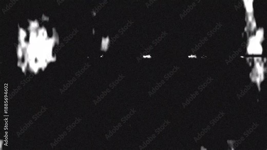Abstract analog light distortion animation for overlay. Signal interference glow luminance noise animation for experimental video effects. 4K Video