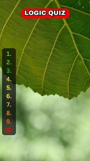 Can you pass this Logic Quiz Challenge..?#quiztime #quizchallenge #triviachallenge #trivia #Quiz