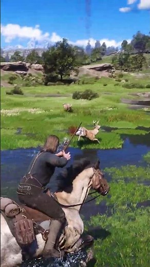 Simulate extreme hunting & survival skills vol188 rdr2 #shorts #short