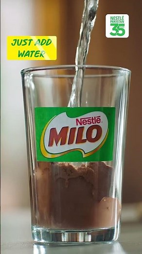 Try the NEW NESTLÉ MILO All in one which gives your Champ the Energy to go further.