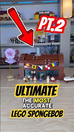 The ULTIMATE LEGO SPONGEBOB Set!!!! PT.2 #lego #legospongebob #legominifigures