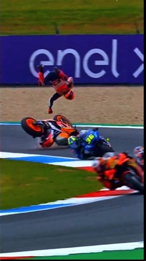 🔥 MotoGP Crashes You Won’t Believe They Survived…