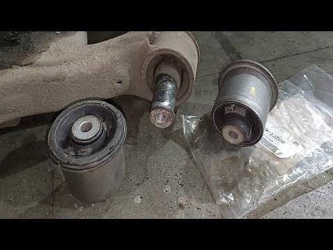 dead axle beam bush replace | car rear suspension bushing for noise