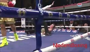 Excellent combination to get the knockout win. | Boxing Daily