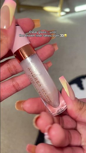 Pretty sure we can all relate😂🤦🏽‍♀️#lipgloss #makeup #beauty #andreamariecosmetics #shorts