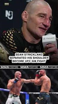 Sean Strickland REVEALS INJURY suffered prior to Khamzat Chimaev fight at #UFC328 - MMA Fighting