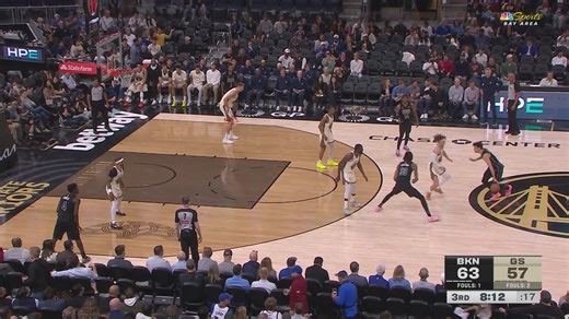Gary Payton II with the big dunk