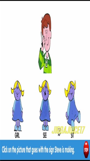 Blue's Clues - Signs Shockwave Game Gameplay