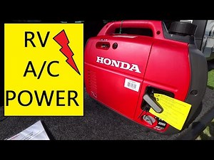 New Honda 2200i Generator for RV AC