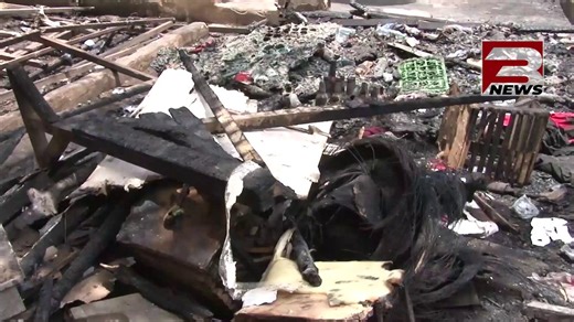 Ritz Junction fire outbreak: "I am a father of four. My wife gave birth less than two months ago. I have a son in the SHS whose fees have not been paid yet."- An affected trader requests help to restart his business after a Sunday outbreak razed over 20 metal and wooden structures.#3NewsGH #TV3GH