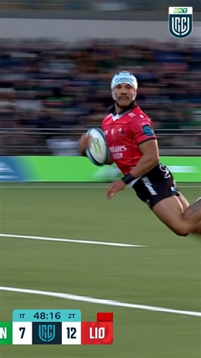 The speed, the dive, the celebration 🎉 Edwill van der Merwe is here to entertain 😍 #BKTURC #URC | #CONvLIO | BKT United Rugby Championship