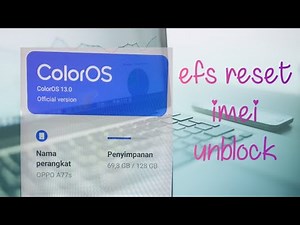 OPPO A77s CPH2473 efs reset and imei repair with cftools