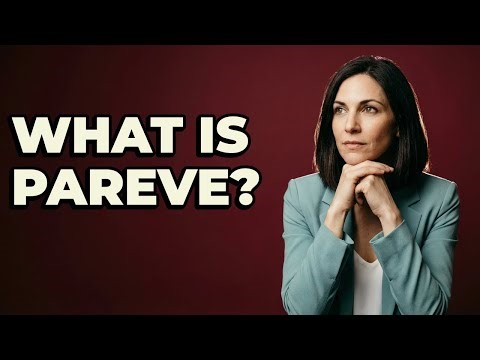 Why Are Some Kosher Foods Designated As Pareve?