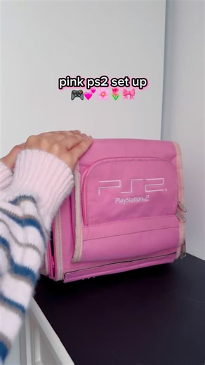 Pink PlayStation 2 slim set up with Barbie Horse Adventure wild horse rescue 💕🎮🐴 #pink #playstation #gamingsetup #playstation2 #retrogaming #barbie #gamergirl #ps2 #gaming #asmr #satisfying | Nafeesa Parveen