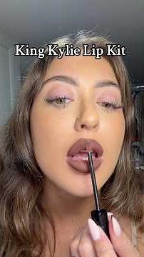 King Kylie Matte Liquid Lip Kit: True Brown K 🍫 Tryon + First Impressions!